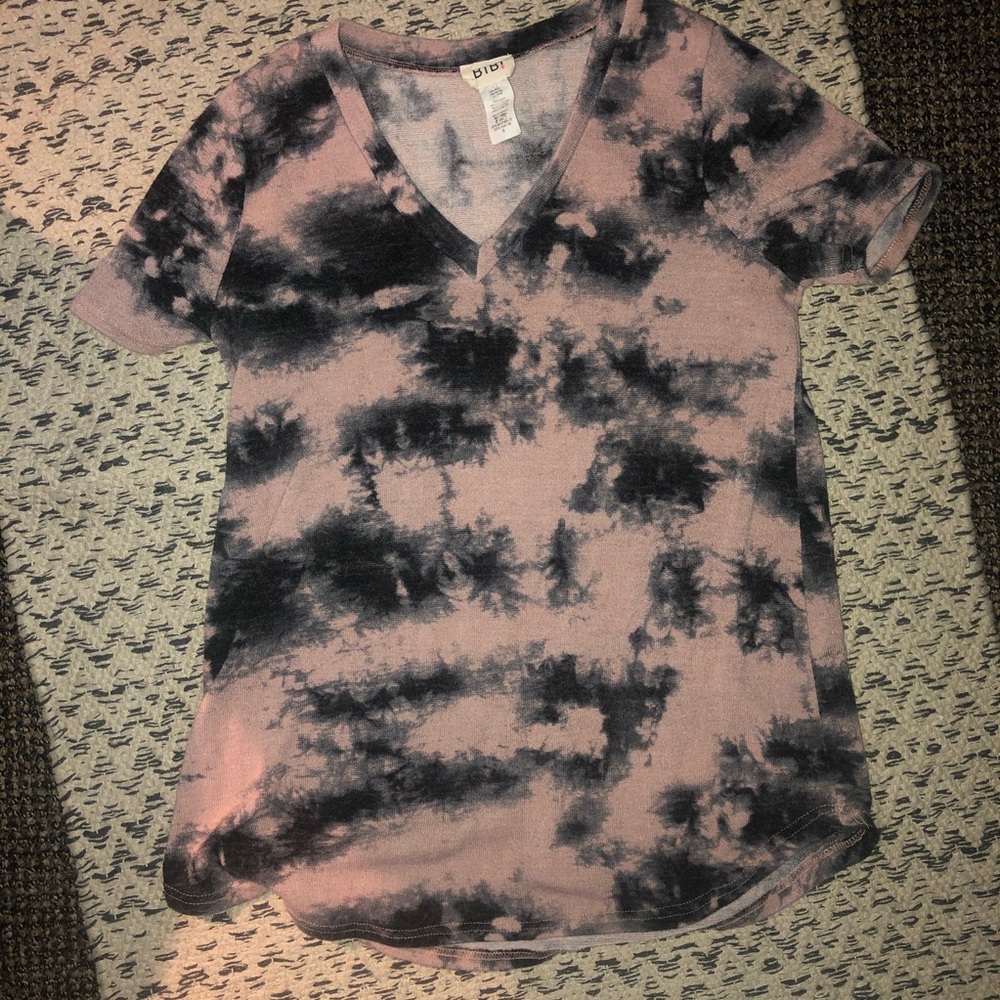 Tie Dye V Neck